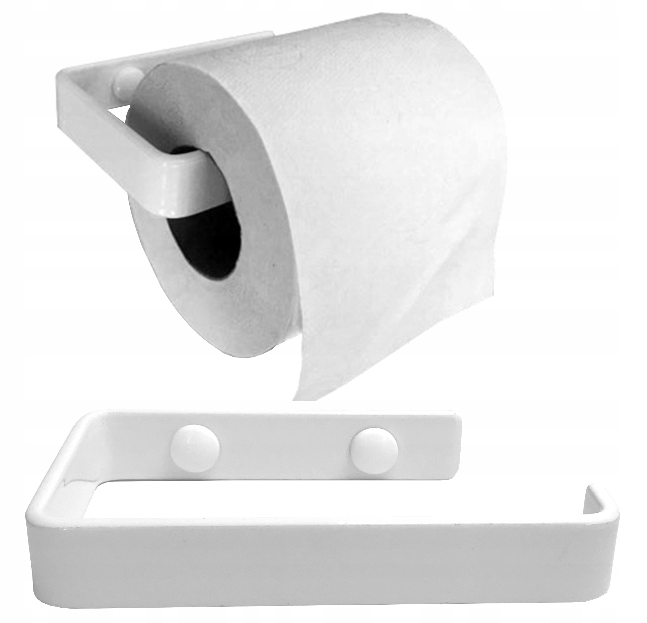 

Wieszak uchwyt na papier toaletowy White Loft H2