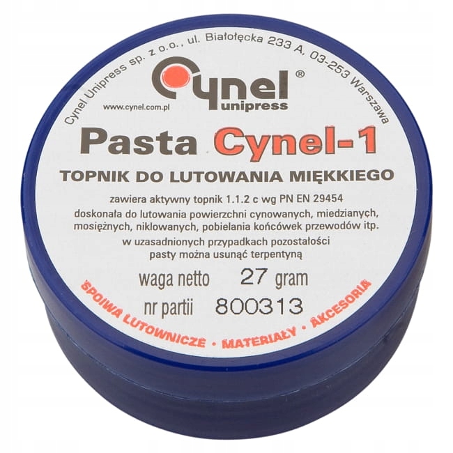 Topnik pasta Cynel 1 27 g