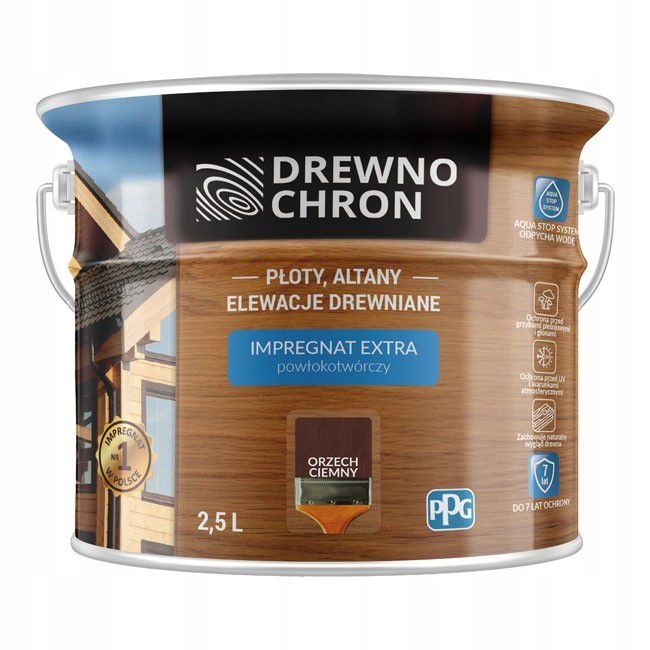 

Drewnochron Impregnat Extra 2,5L Orzech Ciemny