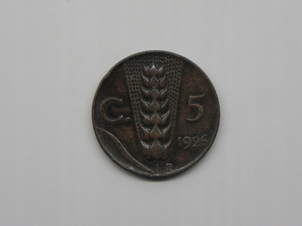 4431/ 5 CENTESIMI 1926 WŁOCHY