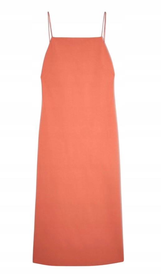 Cos Šaty Bavlna Tužková Oranžová vel. M