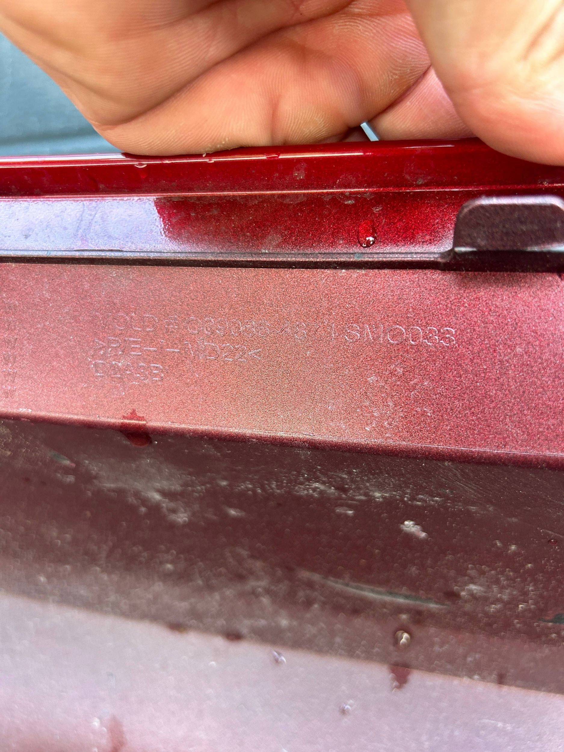 Ford Kuga III 3 St 20- bumper rear part rear