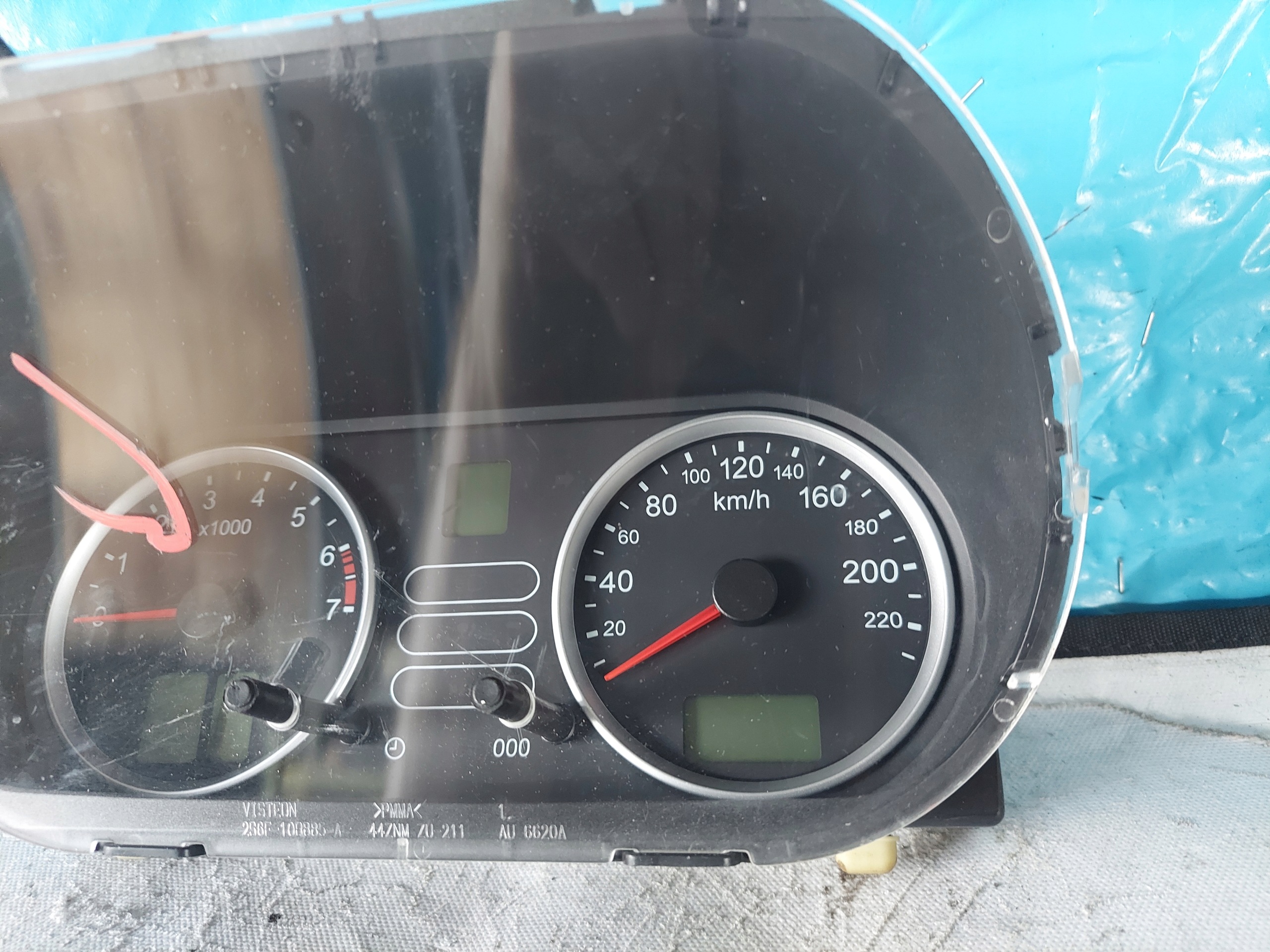 dials clock FORD FIESTA VI 1.4 4S6F10849GC