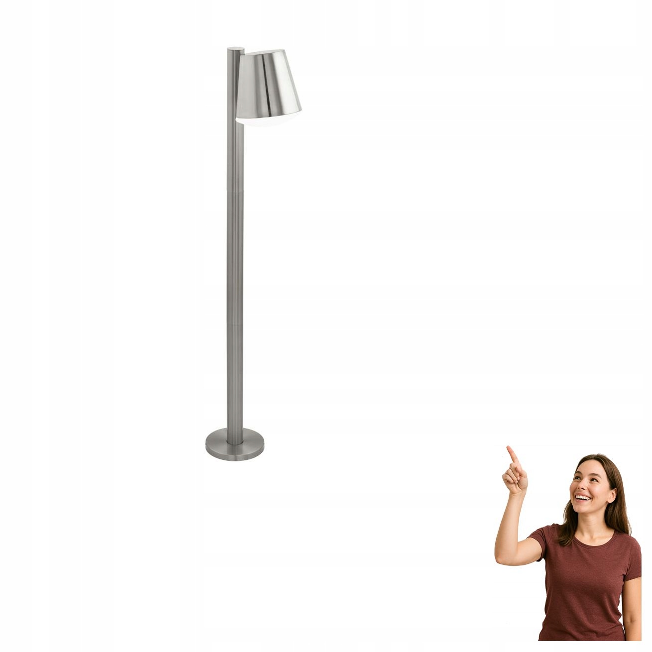 Vonkajšia lampa so záhradným stĺpikom Caldiero 97454 Eglo