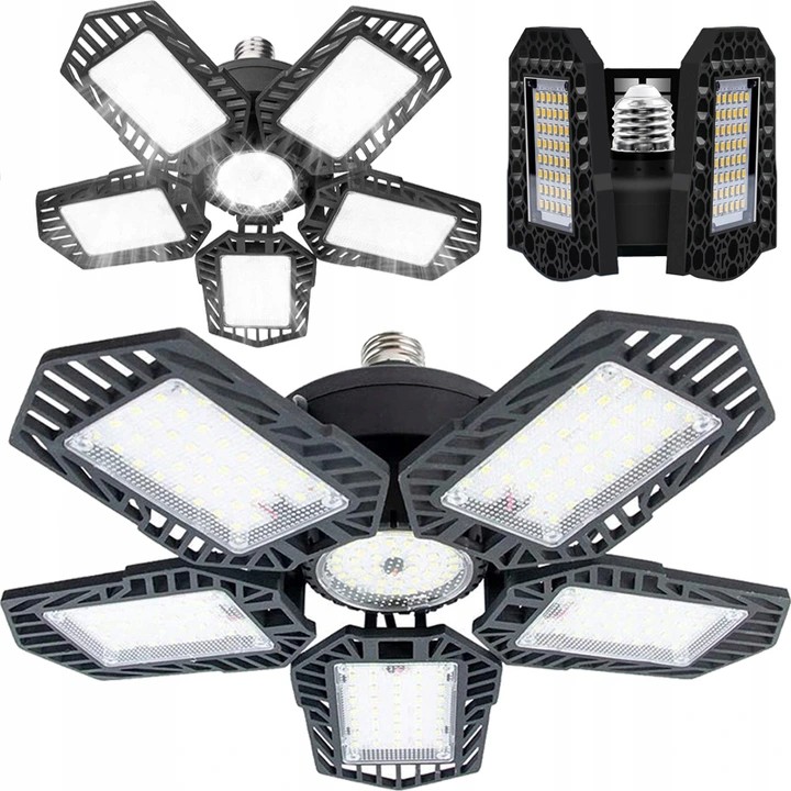 

Lampa Warsztatowa 80W Sufitowa Robocza Żarówka E27