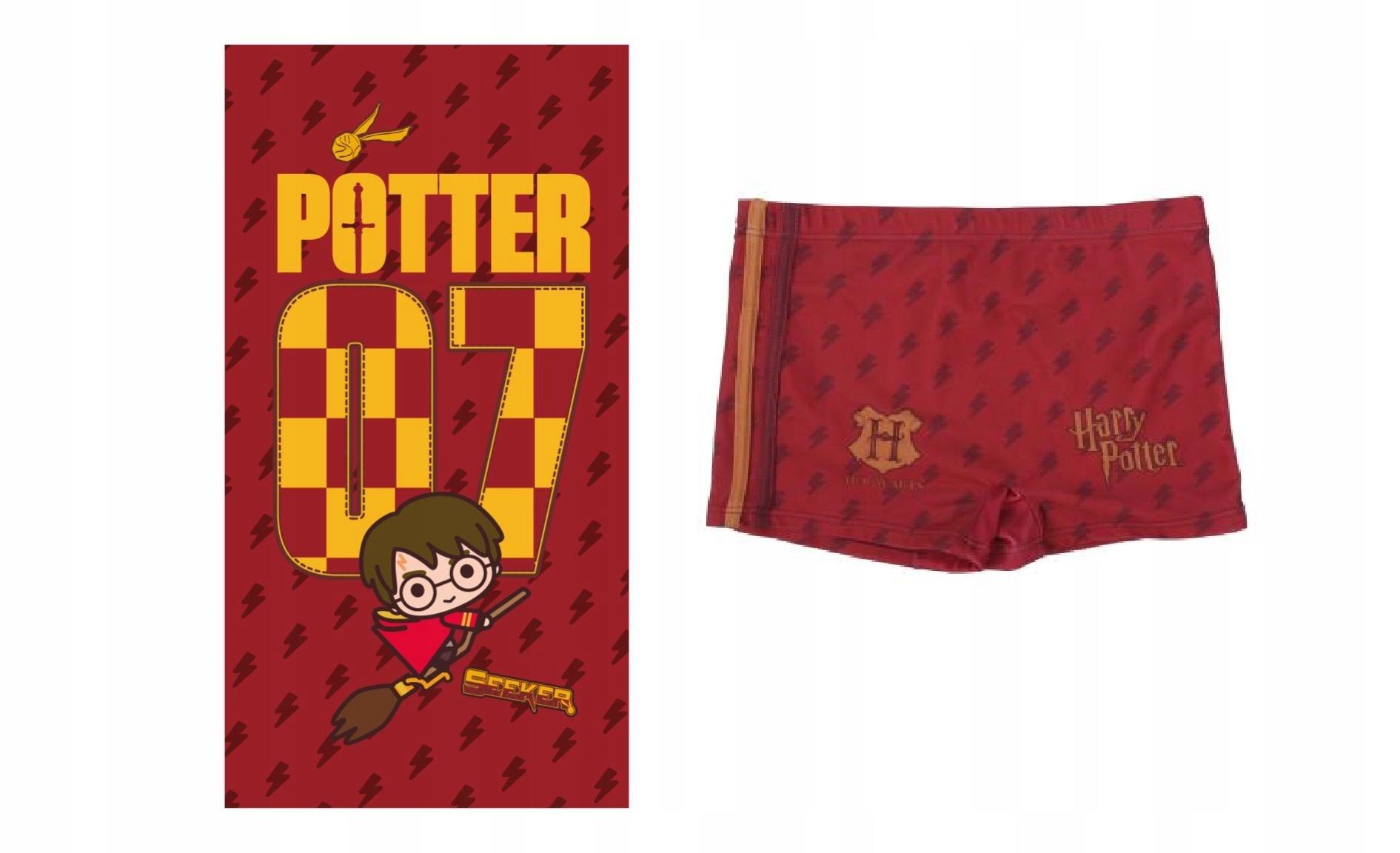 

kąpielówki Ręcznik bokserki Harry Potter szort 140