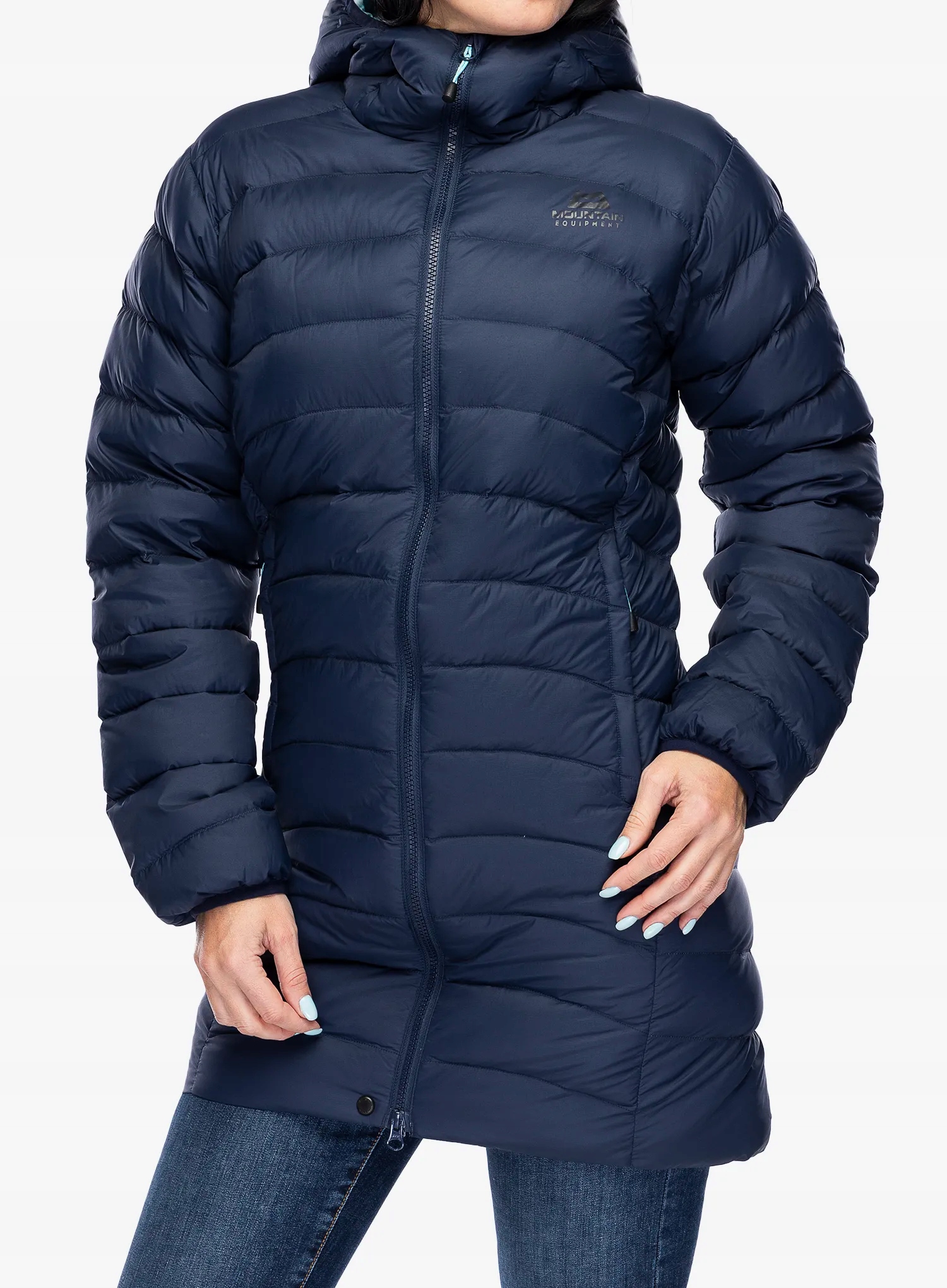 Dámský péřový kabát Mountain Equipment Earthrise Parka cosmos M