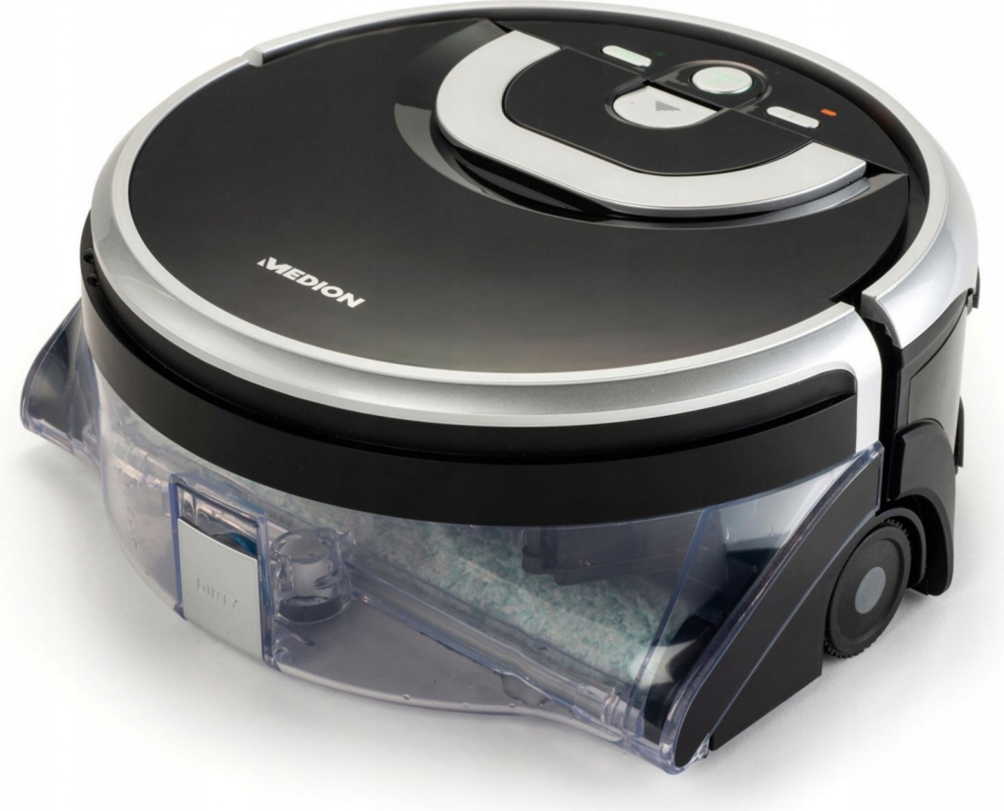 MOCNY ROBOT MYJĄCY MOPUJĄCY AUTOMATYCZNY MOP AUTOMATYCZNY POWRÓT DO BAZY Napięcie akumulatora 14.4 V