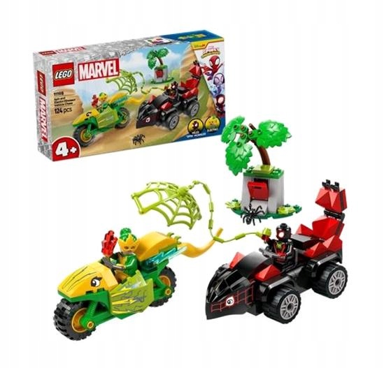 Lego(r) Spidey 11198 Honička Spřádá Elektro V Dino