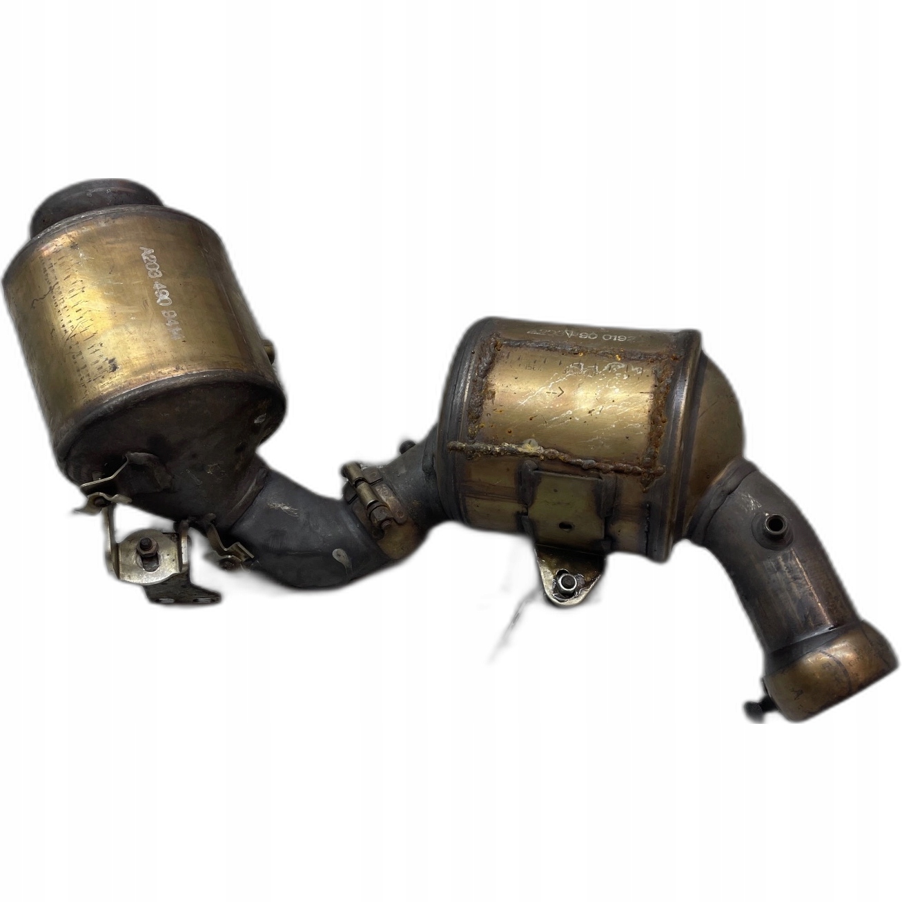 MERCEDES W203 2.2 CDI DPF PUSZK KATALIZATORA DPF OFF A2034909514