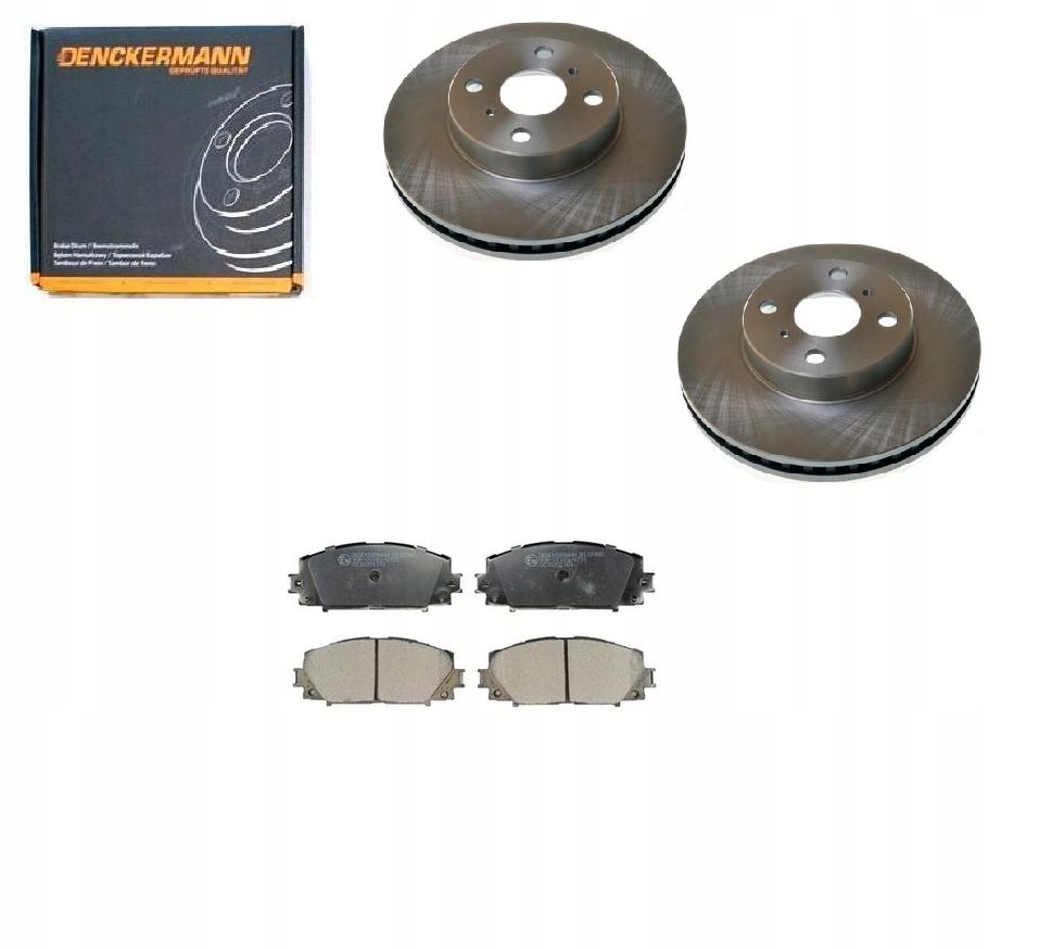 Kotouče Kostky Yaris II 2005- Přední Sada Japan Abs