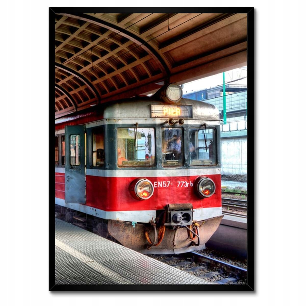 Plakáty v rámu 50x70 Nádraží Pkp Poznaň