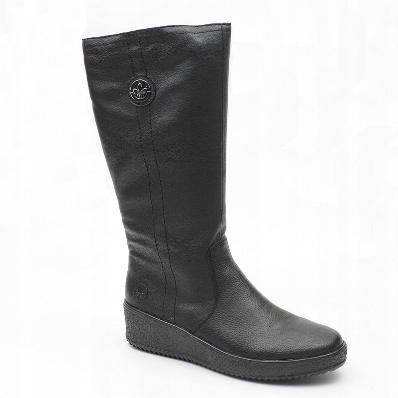 Rieker Y4470 Černá Pohodlná Vlna vel.