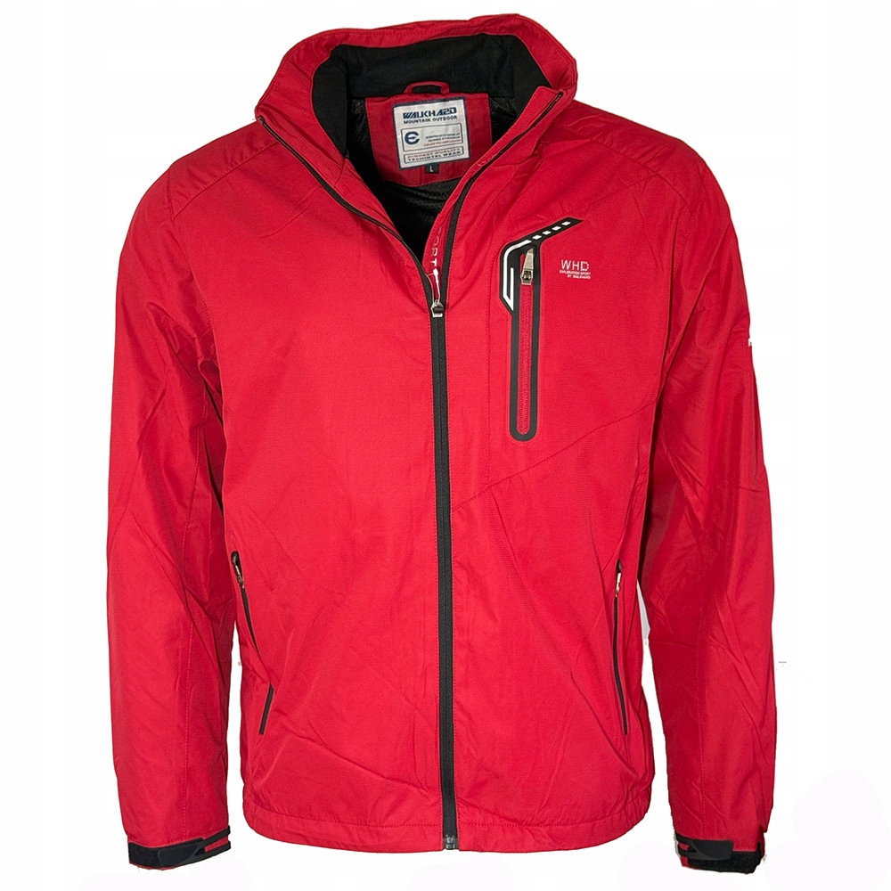 Walkhard bunda pánská WX-015C turistická, sportovní 3XL červená
