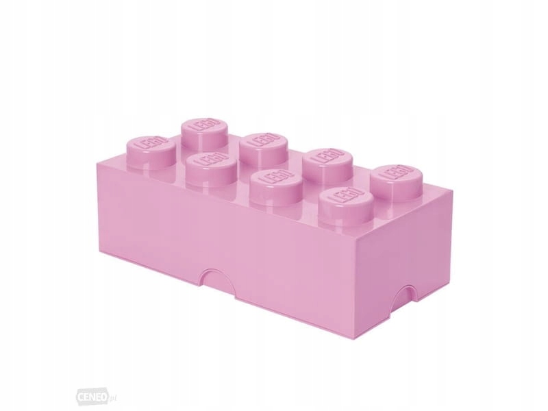 Lego 40041738 Zásobník na stavebnice 4x2 světle růžový