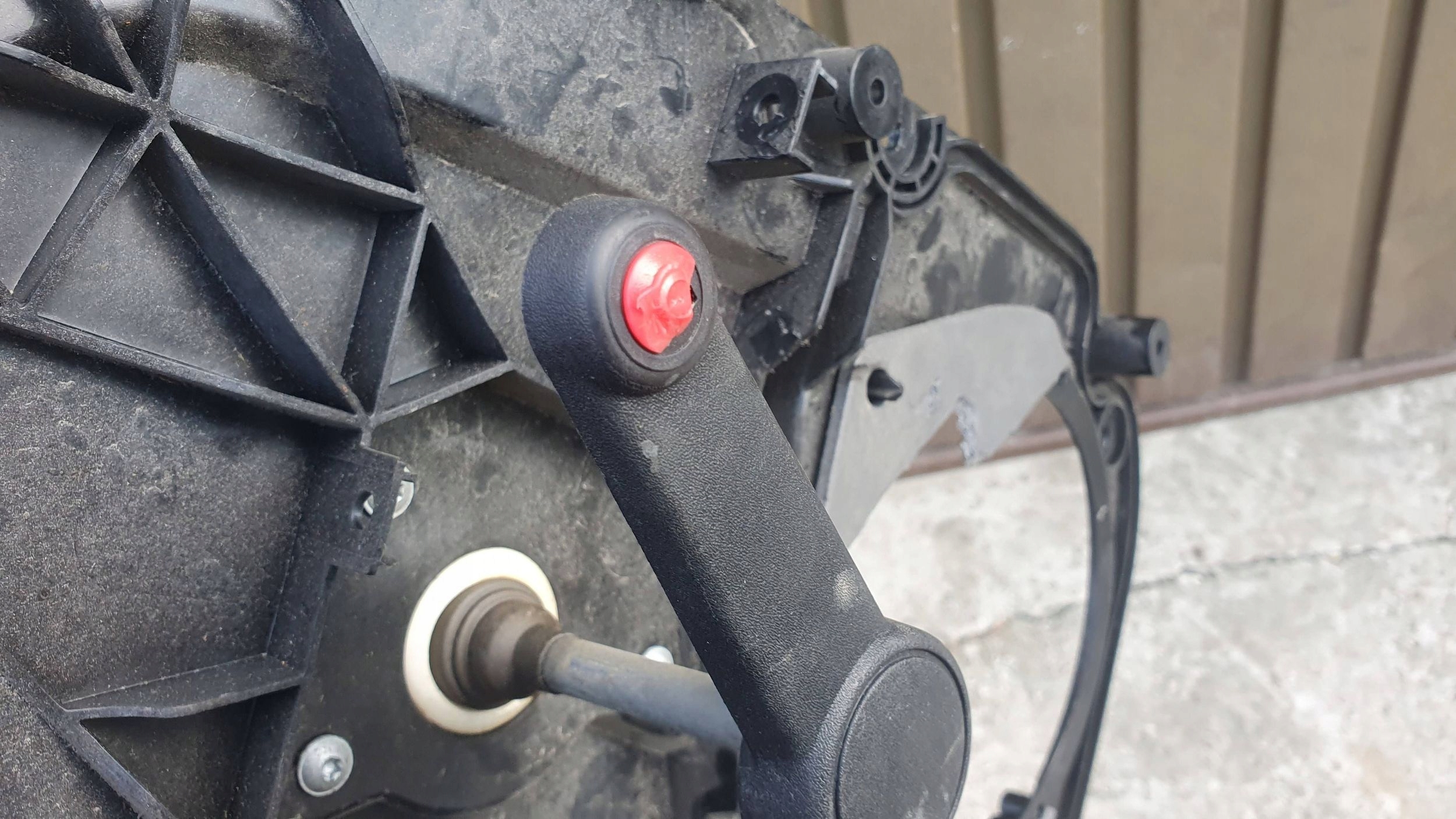 Ford Fiesta Mk7 mechanism window regulator left rear part