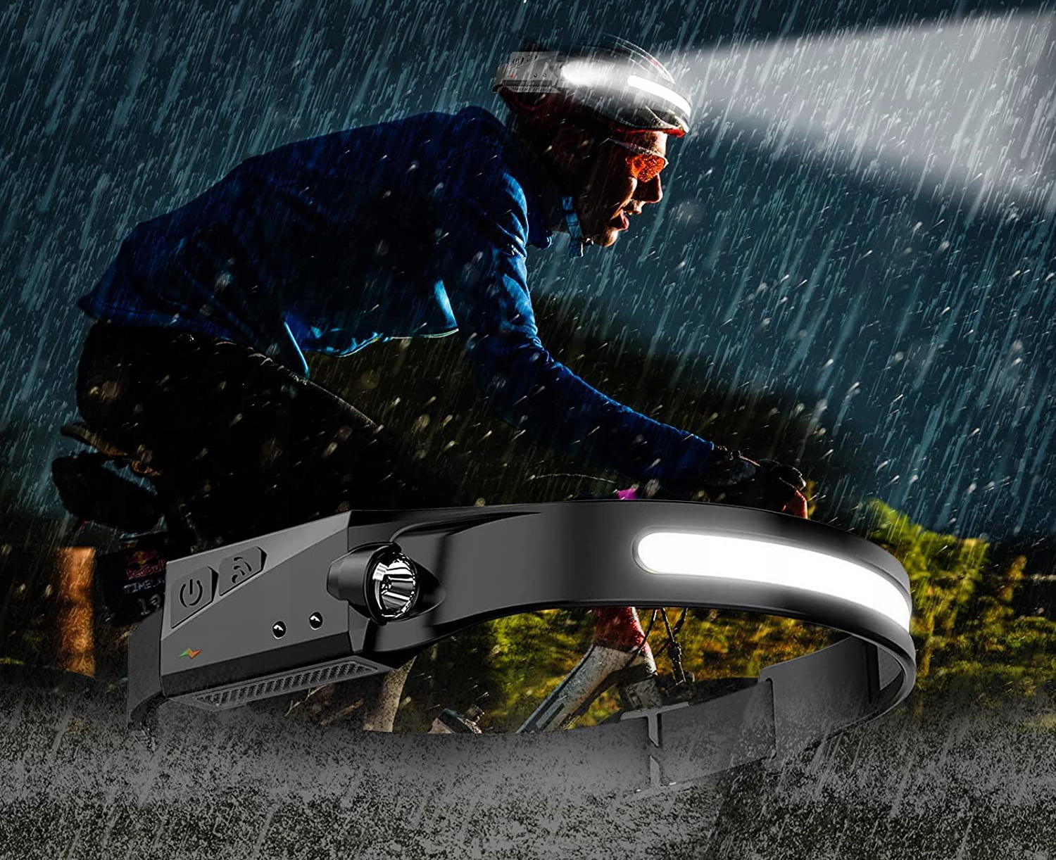 LATARKA CZOŁOWA LED NA CZOŁO NA GŁOWE WODOODPORNA Marka DDK