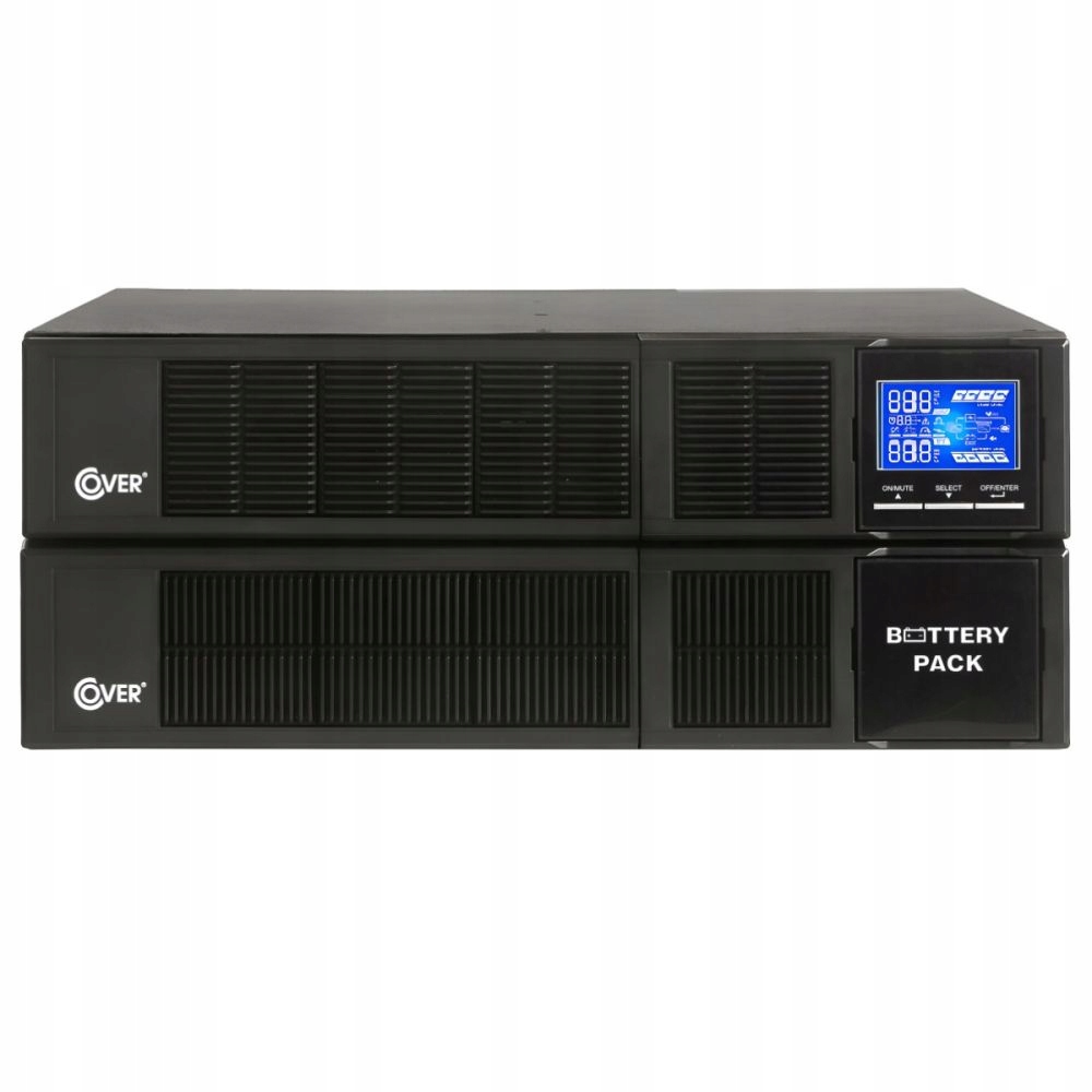 3kW / 3kVA zasilacz awaryjny UPS RACK / Tower CORE ONE 3K 4U 12x9Ah COVER