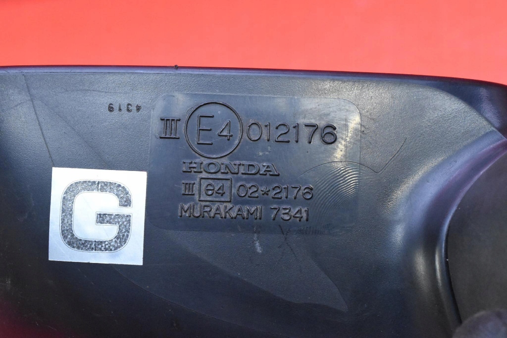mirror left black, EU 012176 HONDA JAZZ 2 II 01-08 3 PIN