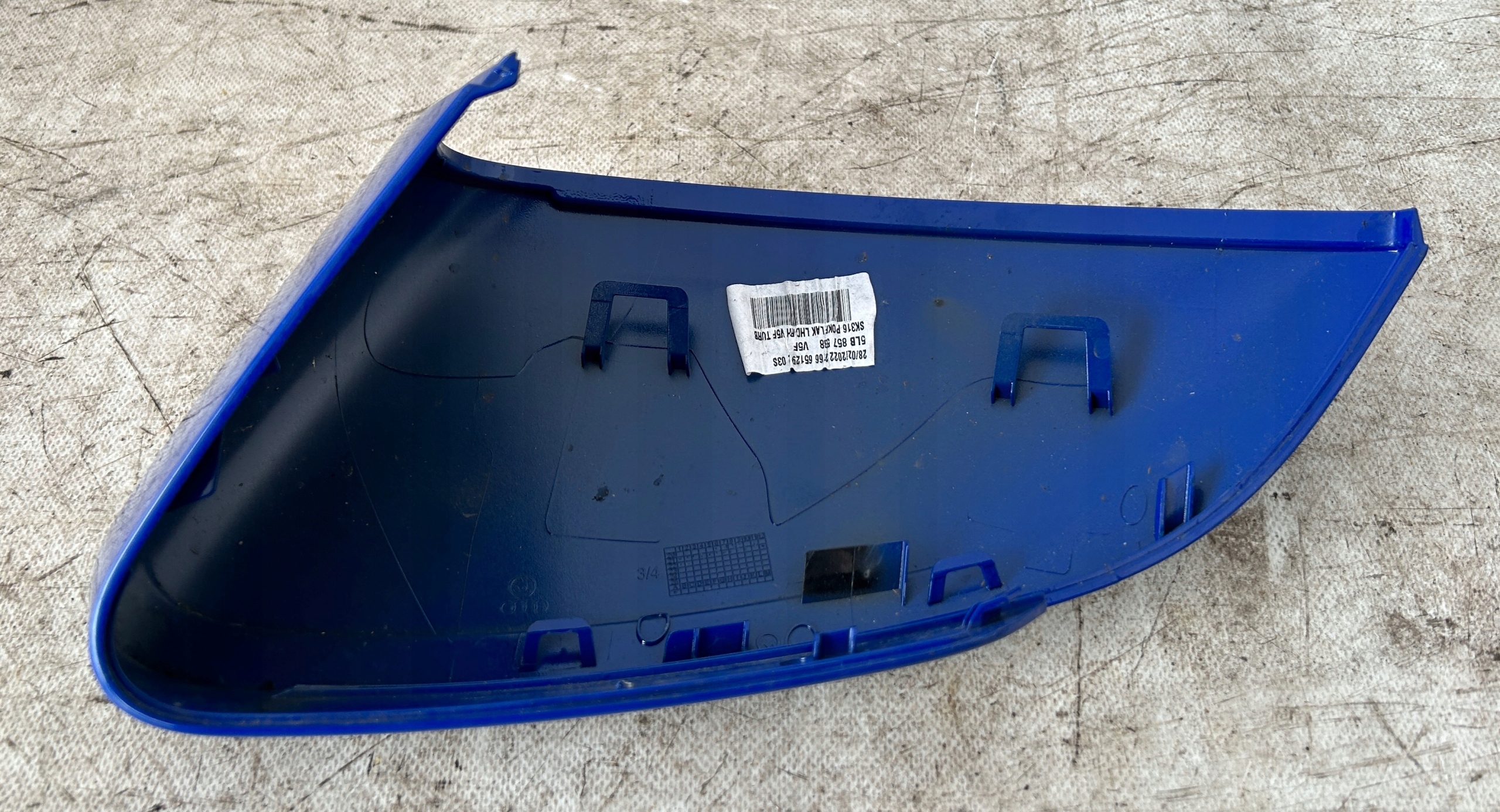 cover mirrors right SKODA ENYAQ 5LB857538