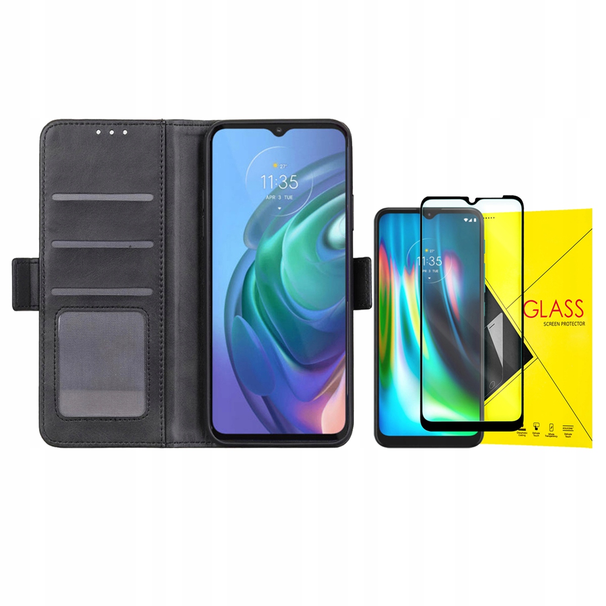 

Wallet DL Etui Do Motorola Moto G10/G30 + Szkło