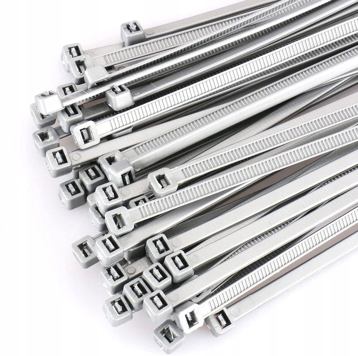 OPASKI TRYTKI ZACISKOWE KABLOWE SREBRNE 3,6X300 Marka Omega