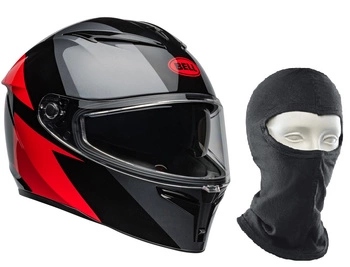 Motocyklová prilba Bell Lithium Ece 22.06 Grey Red kukla Held zdarma