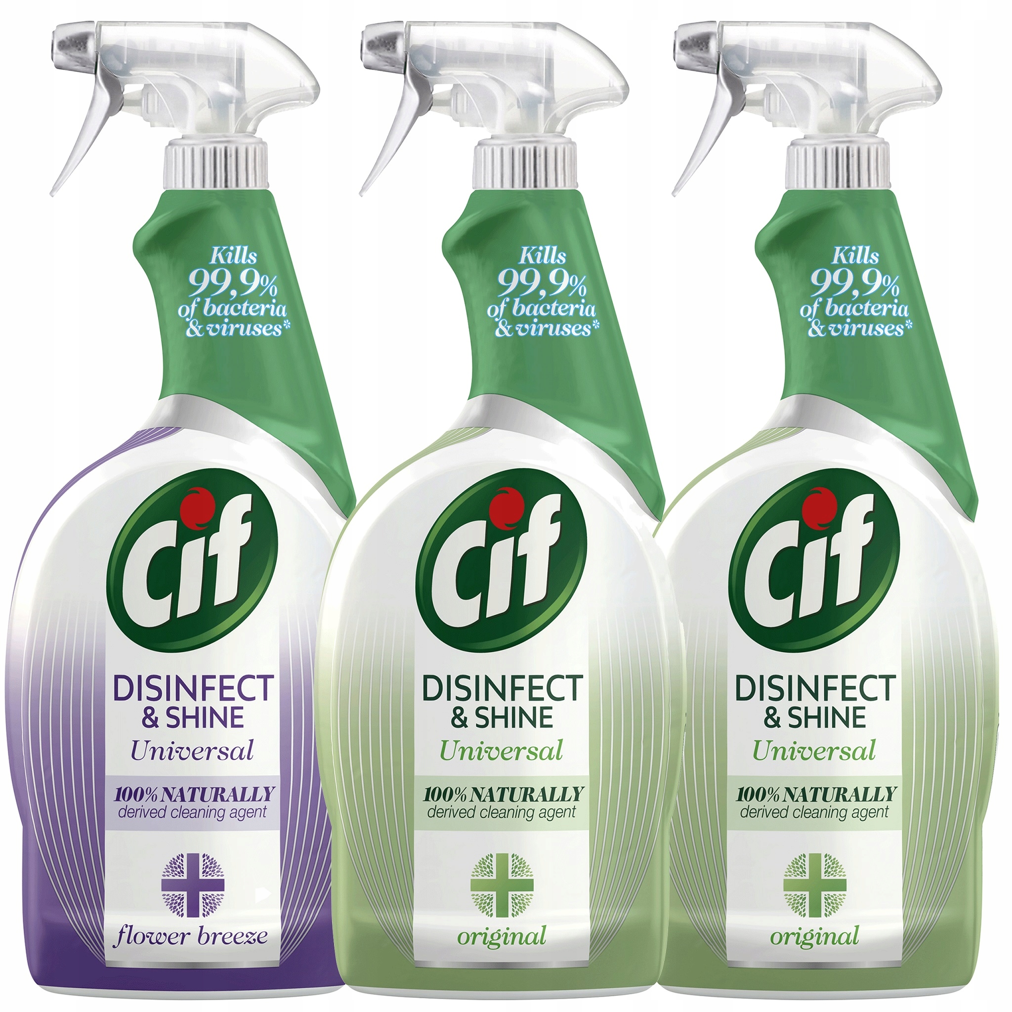 

Cif Spray Czyszcząco Dezynfekujący 3 x 750ml