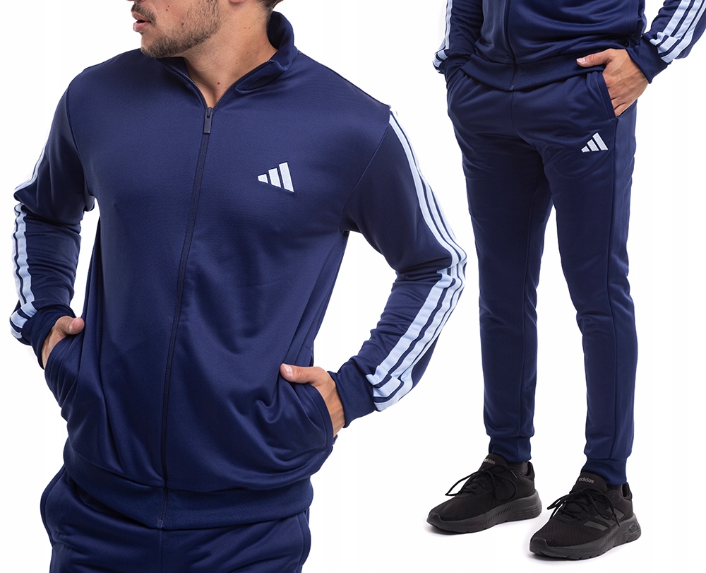 Pánská Teplákovka souprava adidas Sports Mikina Kalhoty Pohodlná Tréninková vel. XL