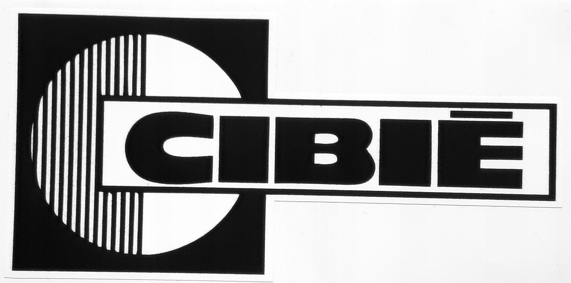 

Cibie retro naklejka drukowana