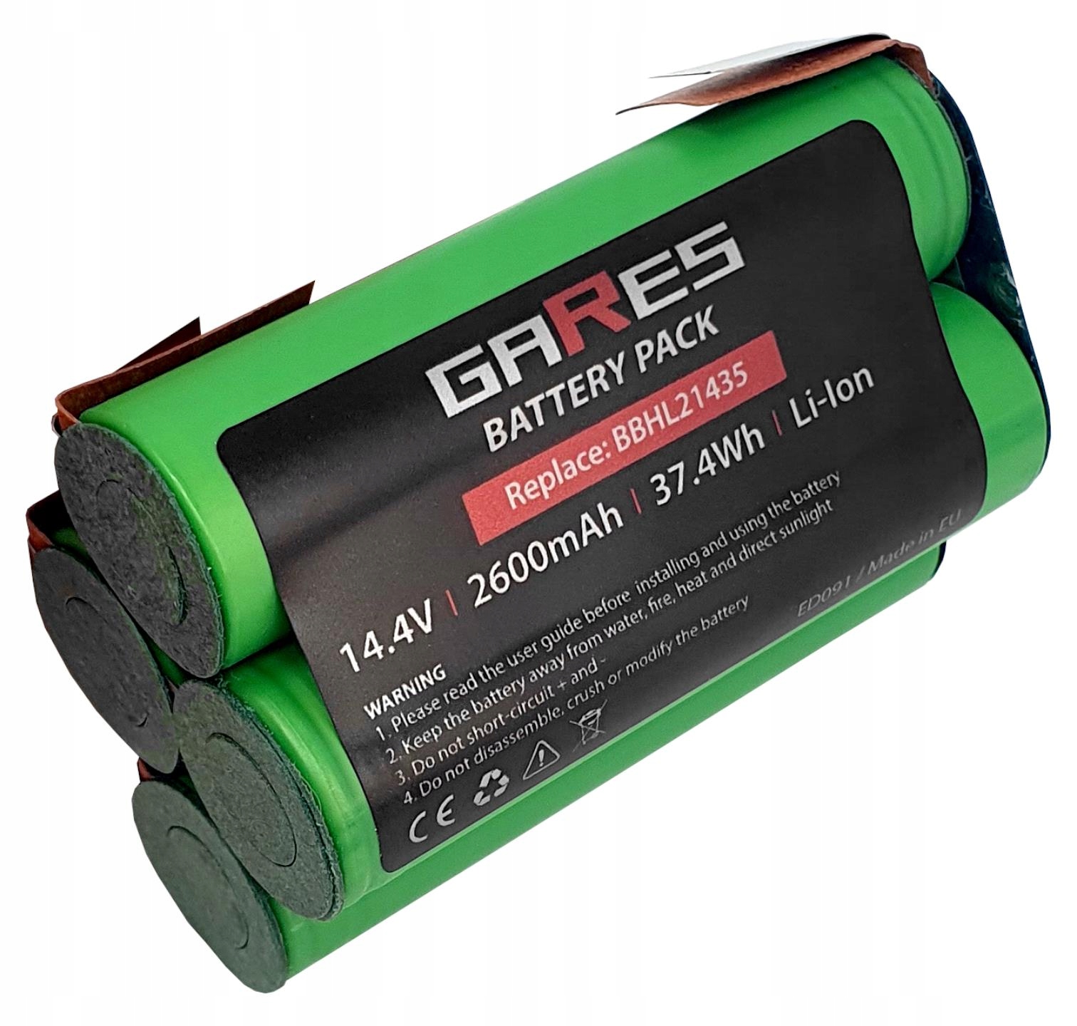 Bateria Akumulator do Bosch BBHL21435 BBHF214G BBHF214R BBH2P14 14,4V 2,6Ah Rodzaj zamiennik