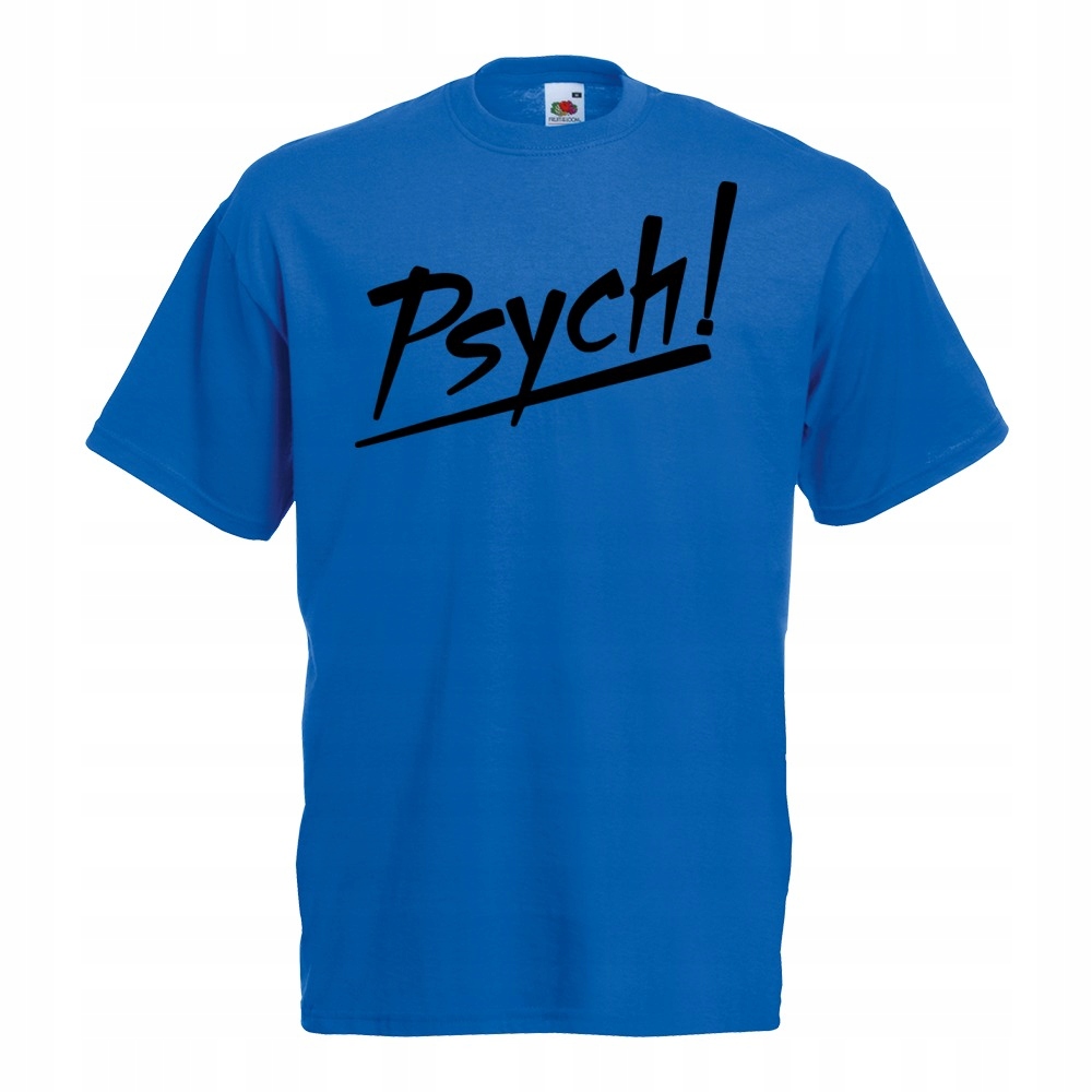 

Koszulka psych! psycho XXL niebieska