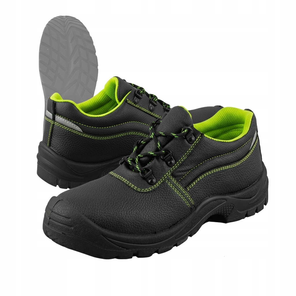 Buty Robocze Ochronne Półbuty Męskie Skóra Podnosek Sb 49