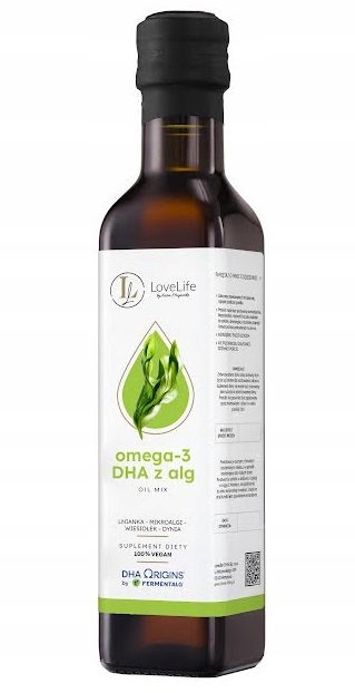 Omega-3 Dha z alg 250 ml LoveLife