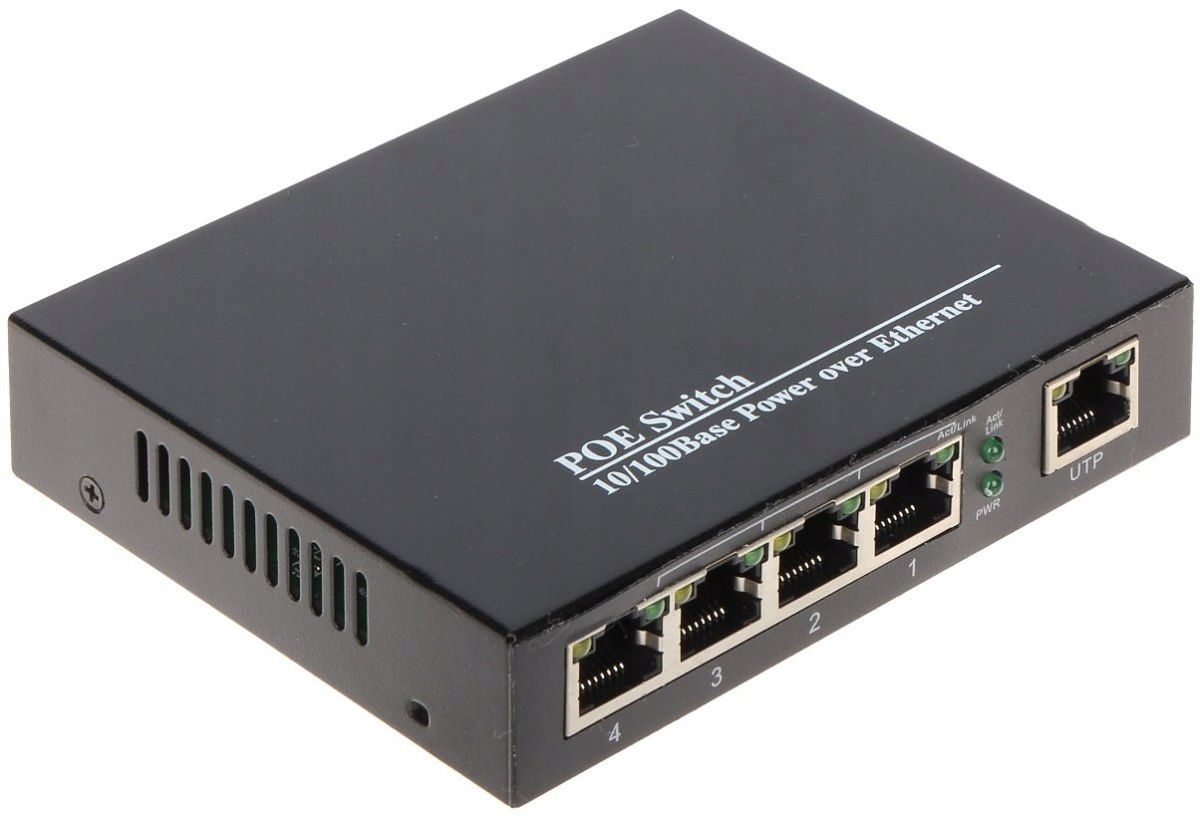 Switch Poe SPS-4P/1 5-PORTOVÝ