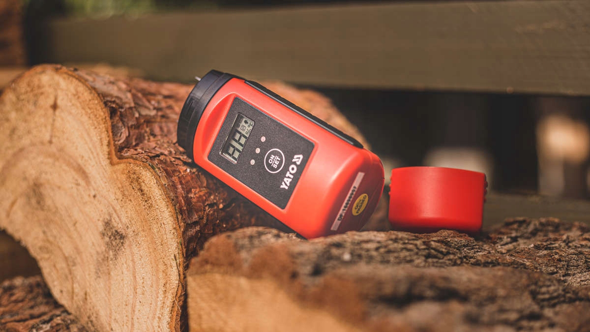 YATO WILGOTNOŚCIOMIERZ MIERNIK WILGOTNOŚCI DO MURÓW DREWNA 0,2-60% YT-73141 Przeznaczenie do drewna i betonu