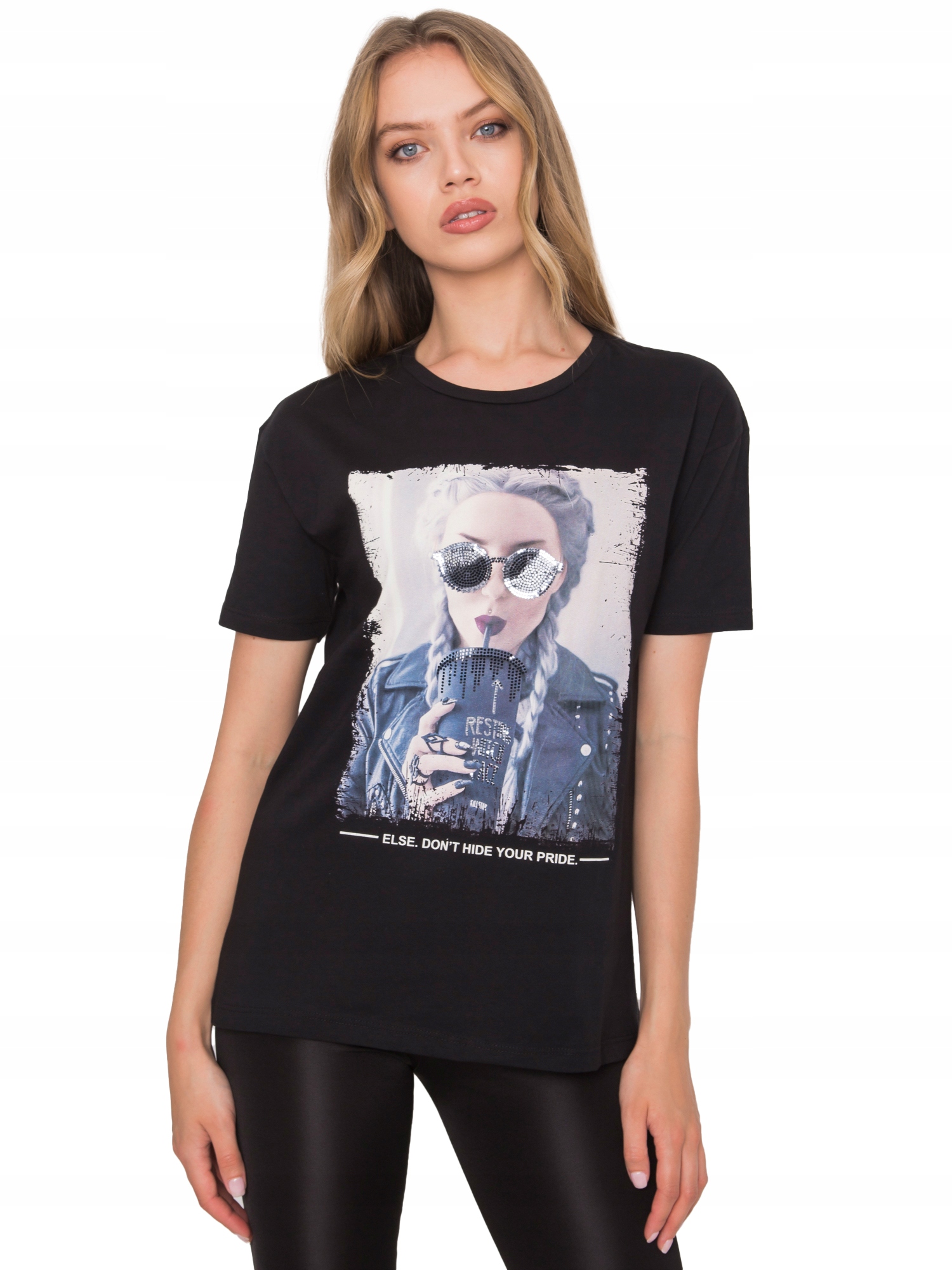 

Koszulka Damska T-shirt Z Nadrukiem - S