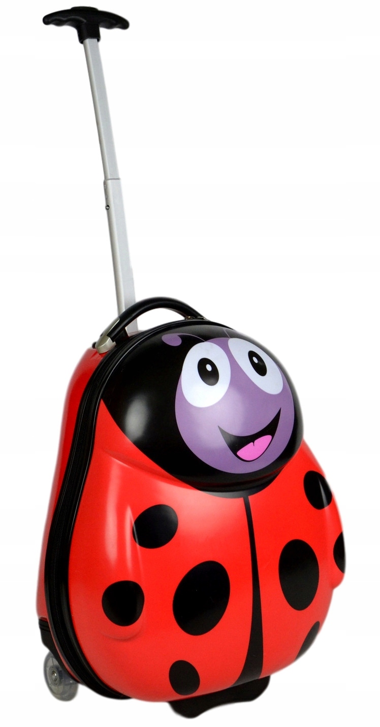 Walizka podróżna dla dziecka SUNBAG BIEDRONKA Model BIEDRONKA