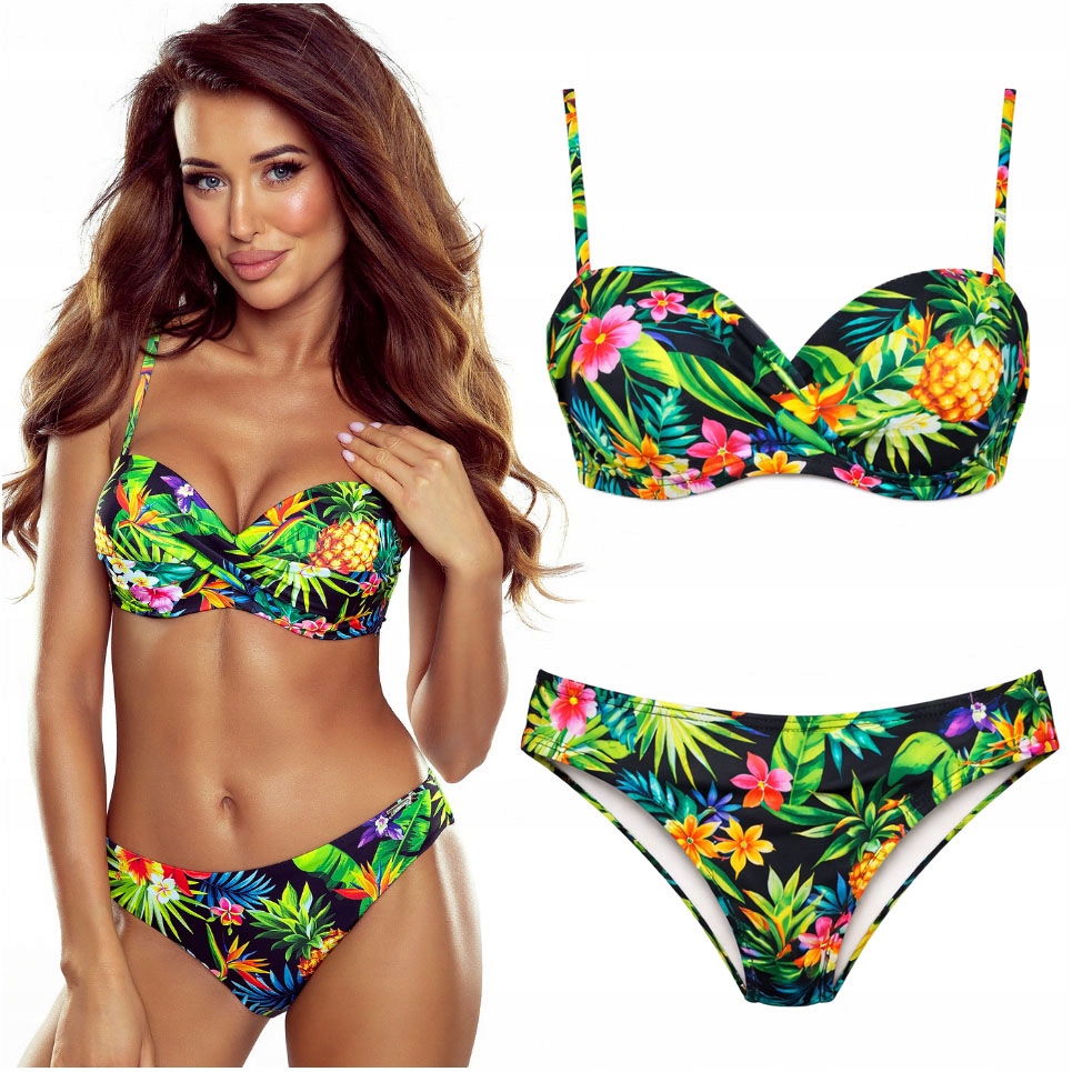 Dámské dvoudílné plavky Gabbiano Push Up Evita Pl 42B/XL