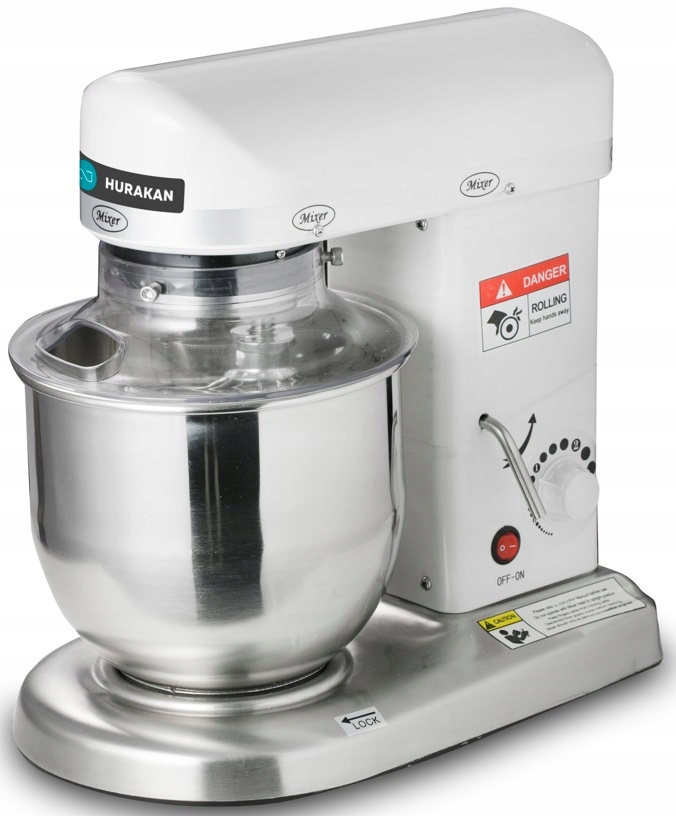 Planetární mixér 7L Cukrářský robot 0-1000 ot/min 500W HKN-KS7 Deluxe