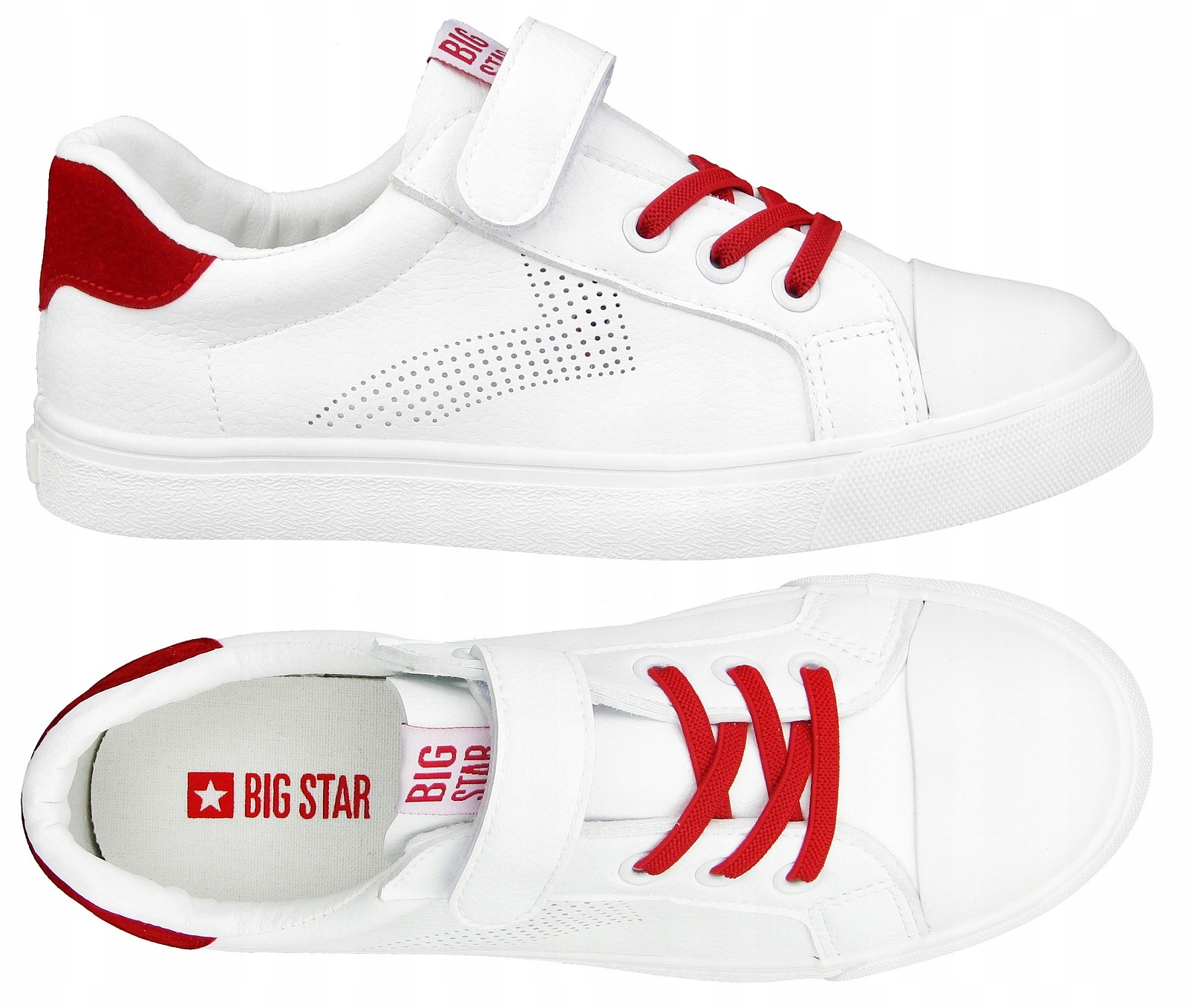 

Trampki na rzepy Dziecięce Big Star DD374106 30