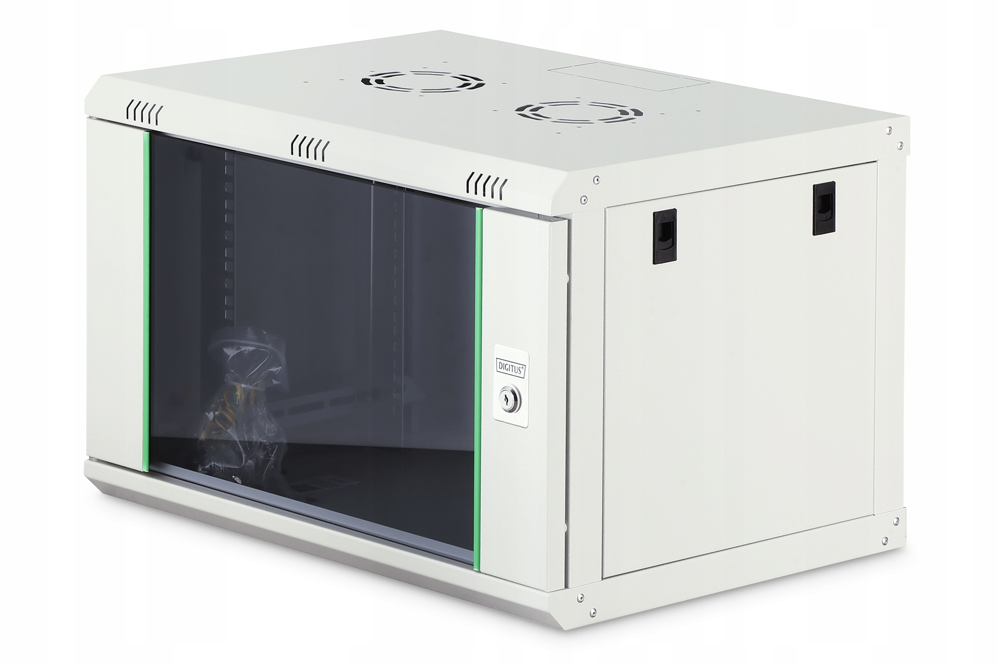 Digitus Szafa wisząca 19" 7U RAL7035 szary (bez tacy)