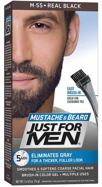 

Just For Men Odsiwiacz Do Brody Real Black M-55