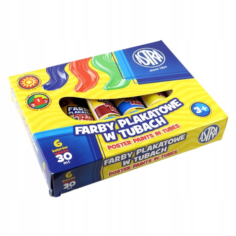 

Farby plakatowe w tubach Astra 83119900