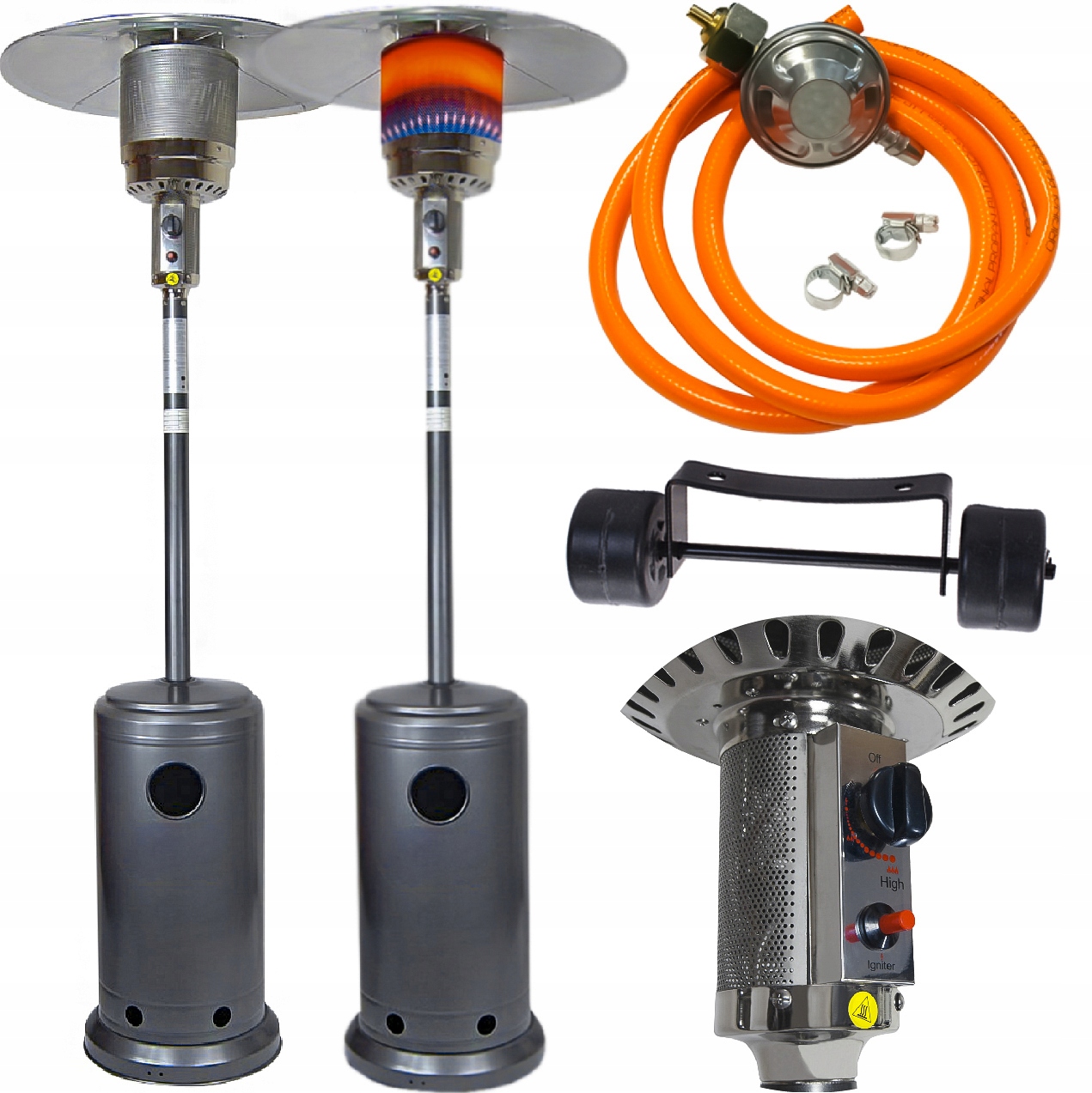 PARASOL GRZEWCZY PROMIENNIK TARASOWY OGRZEWACZ GAZOWY 14kW