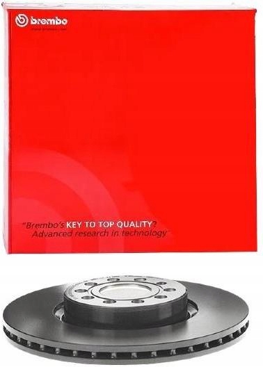 BREMBO TARCZE HAMULCOWE PRZÓD 09.9772.11