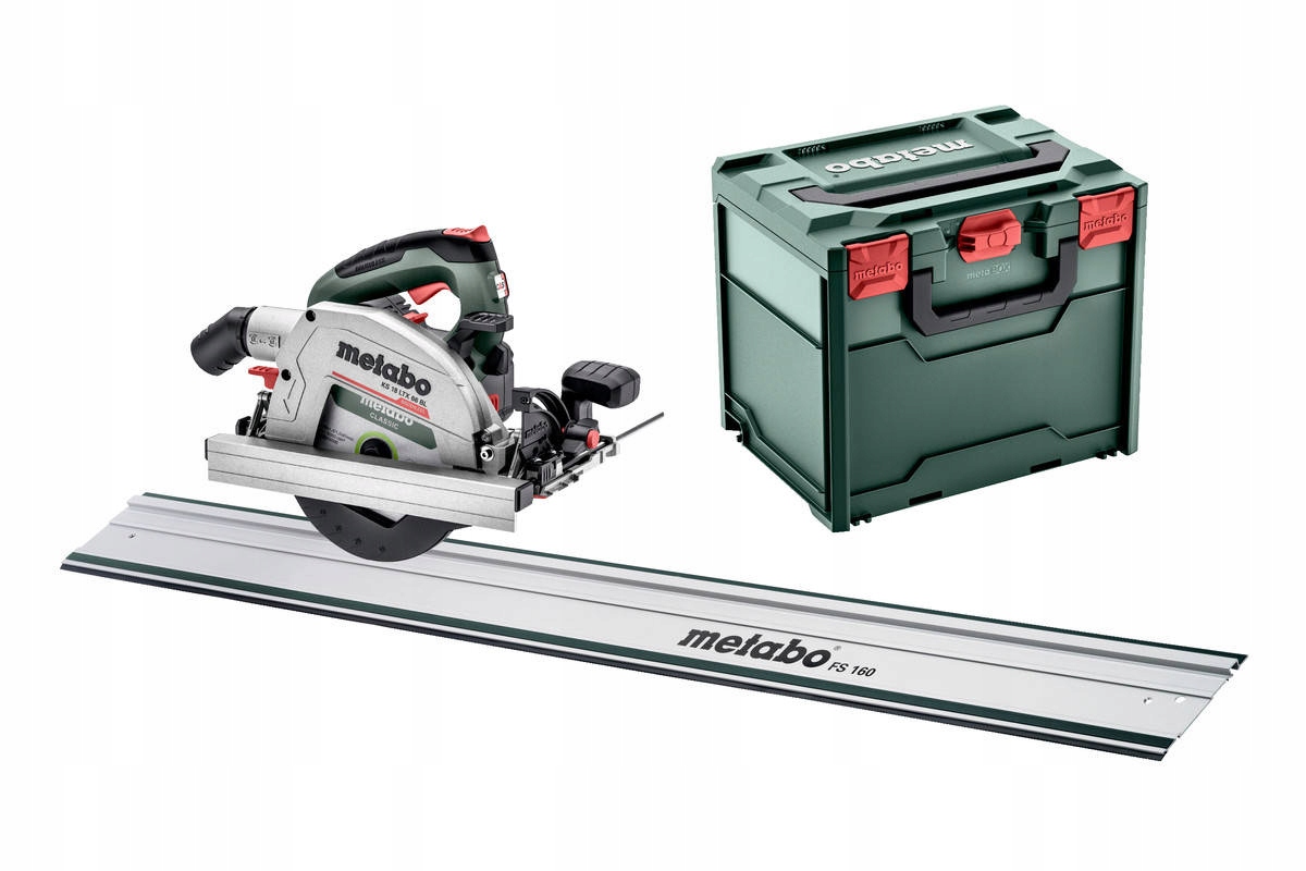 Metabo Piła tarczowa KS 18 LTX 66 BL + szyna FS160