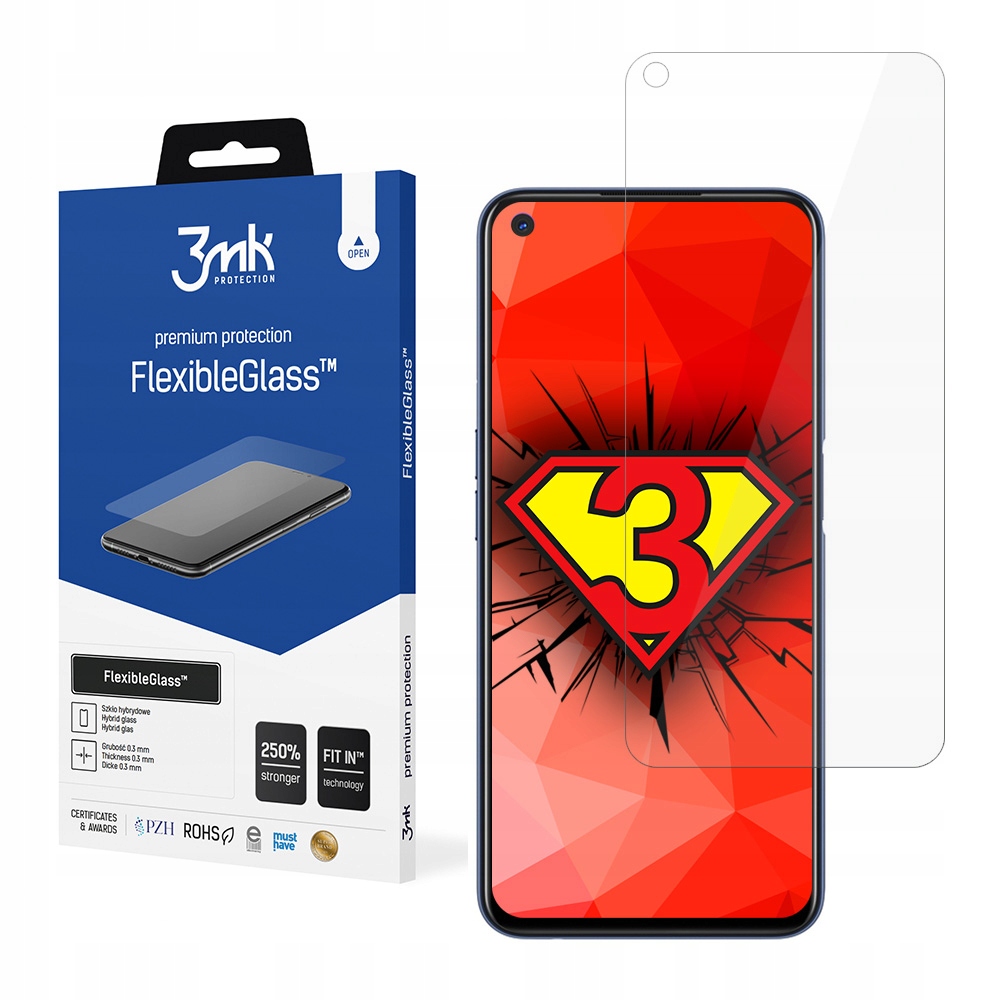 

Szkło hybrydowe szybka na ekran do Oppo A72 3mk Fg