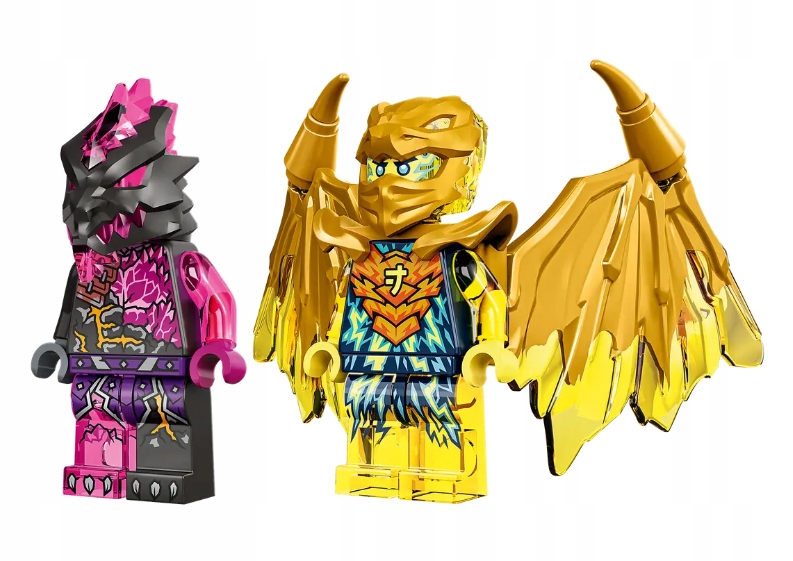 LEGO Ninjago 71768 Złoty Smoczy Motocykl Jaya Ruchoma Paszcza 137 klocki 7+ Liczba elementów 137 szt.