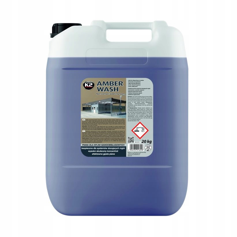 K2 Amber Wash 20KG šampón pre bezdotykové umývačky